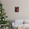 Stupell Industries Hanging Red Ornaments Christmas Tree Framed Giclee Art